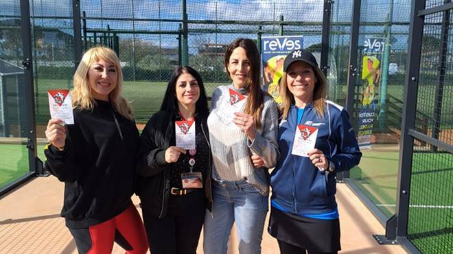 Ad Acilia una mattina di Padel per sostenere Tuttexuna Aps