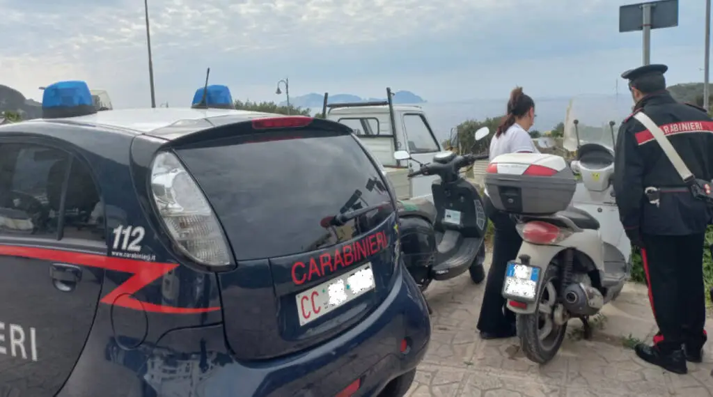 Ruba un motorino a Ponza: denunciato un pregiudicato