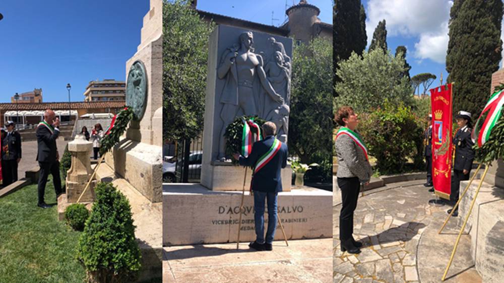 Fiumicino celebra il 25 aprile: “Ricordiamo il sacrificio di chi ha lottato per la democrazia e la pace”