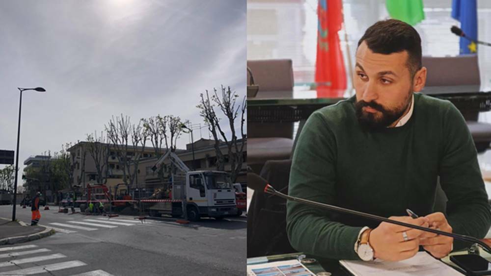 Fiumicino, Feola: “In fase di completamento il secondo attraversamento pedonale rialzato di via Foce Micina”