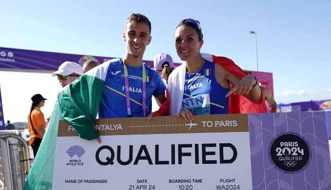 Mondiali di Marcia, per l’Italia arriva l’oro dalla staffetta mista Fortunato-Trapletti