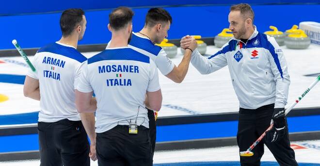Mondiali di Curling Maschile, l’Italia va ai playoff: il 6 aprile match con la Germania