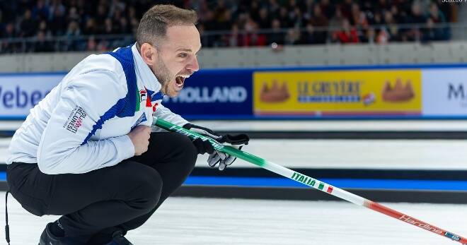 Mondiali di Curling Maschile, l’Italia perde nel qualification game: punterà al bronzo