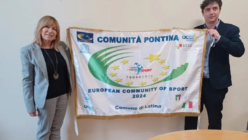 A Latina il Villaggio europeo dello sport: cerimonia Aces al Coni per la Community Pontina