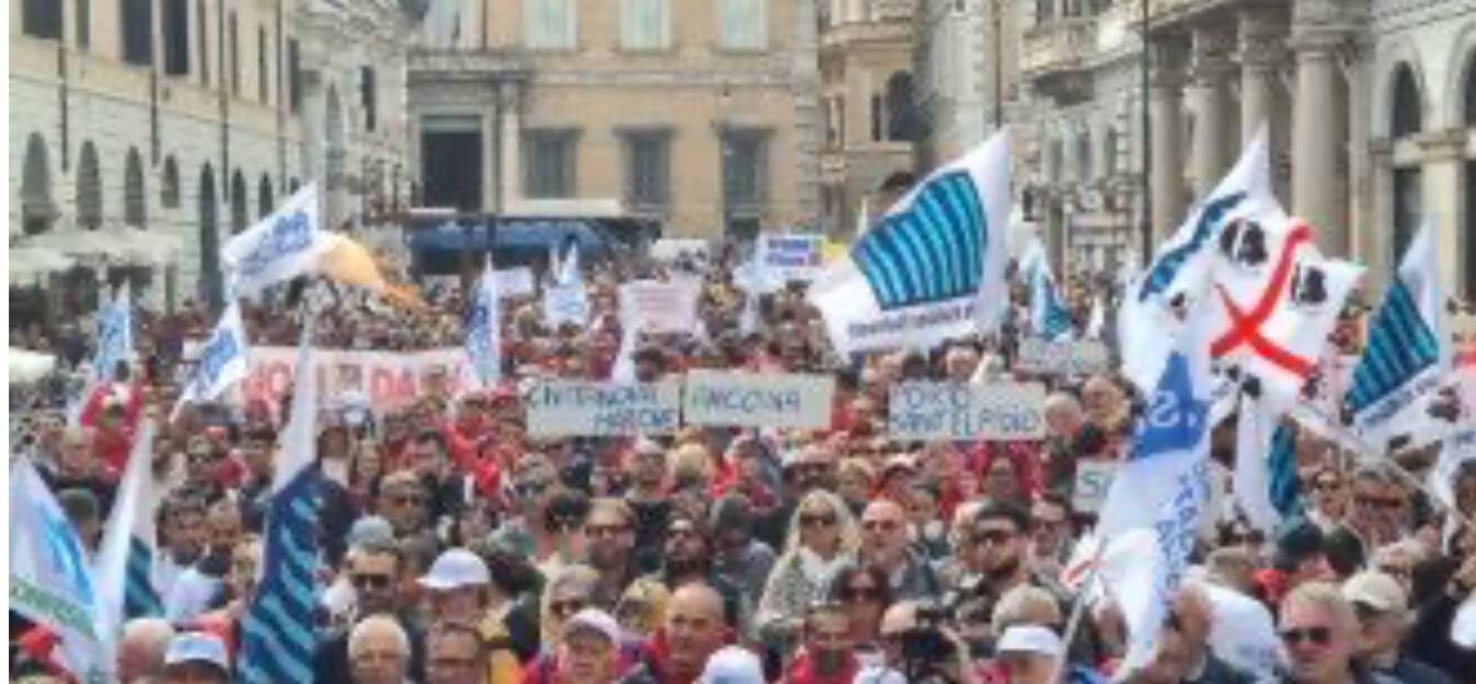 protesta 5000 balneari roma
