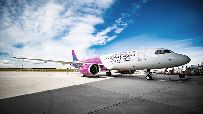 Wizz Air investe su Roma: 4 nuove rotte internazionali da Fiumicino