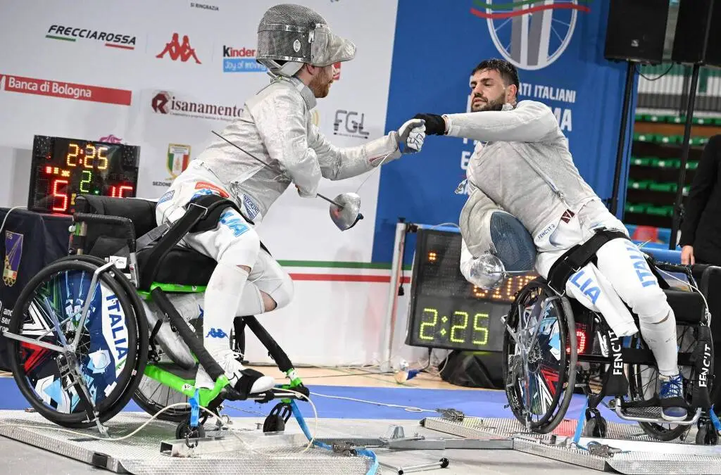 Campionati Italiani di Scherma Paralimpica, Fiumicino sul primo gradino: Giordan di conferma campione