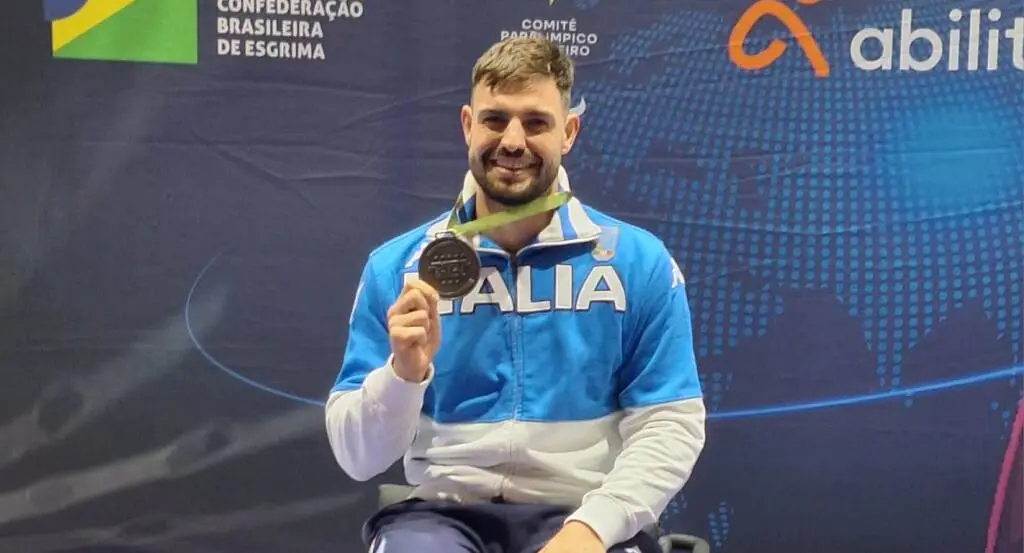 Coppa del Mondo di Scherma Paralimpica, Edoardo Giordan conquista l’argento