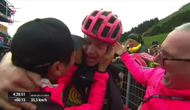 Giro d’Italia 2024, Steinhauser conquista la tappa del Passo del Brocon: è la prima vittoria da professionista