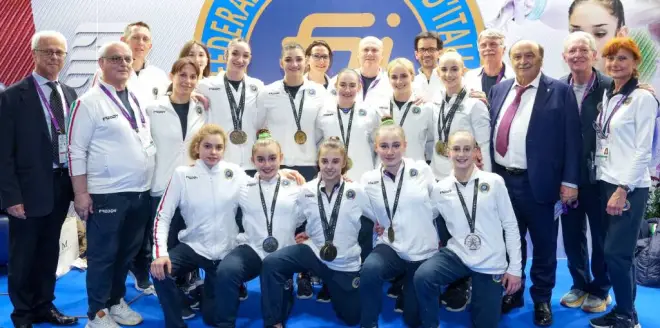 Europei di Ginnastica Artistica, le Fate trionfano nel concorso generale: è oro a squadre