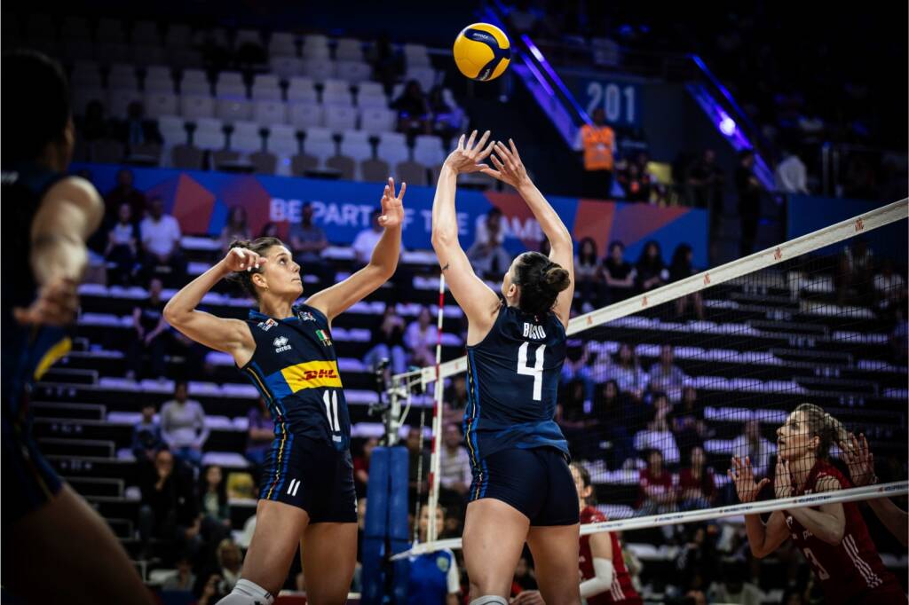 Women's Volleyball Nations League, Italy beats the United States