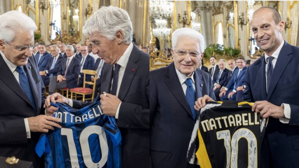 Mattarella Atalanta Juventus