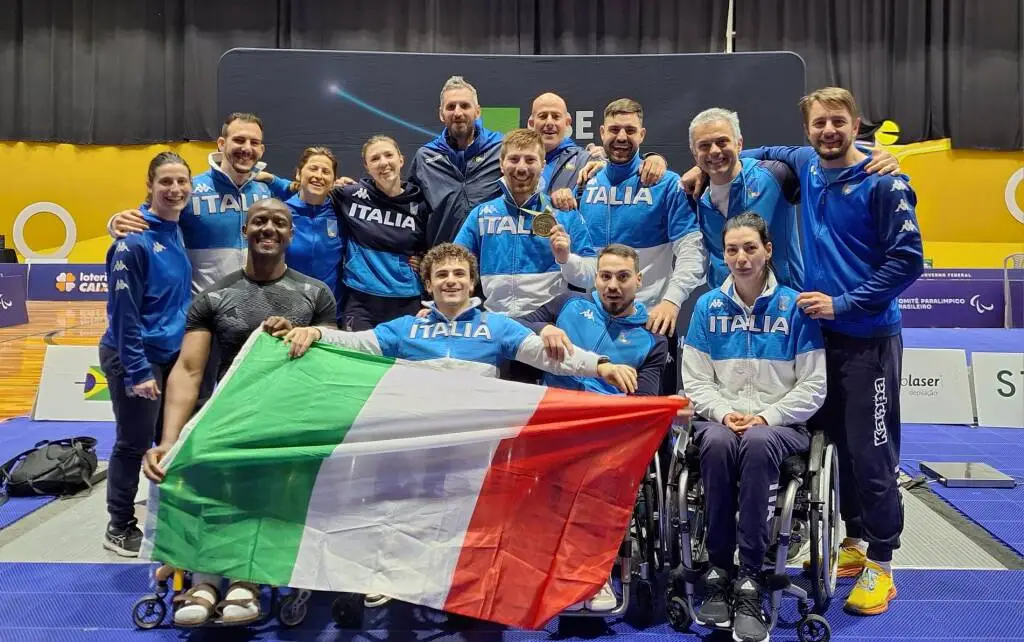 Coppa del Mondo di Scherma Paralimpica, Dei Rossi conquista uno splendido oro nella spada individuale
