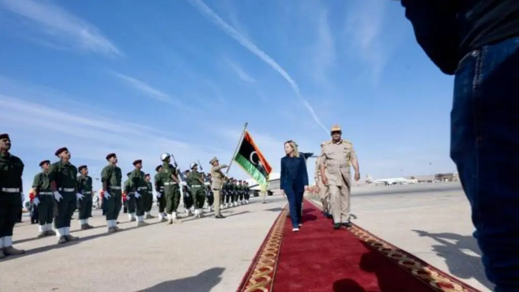 Meloni vola in Libia: “E’ importante indire le elezioni presidenziali e parlamentari”