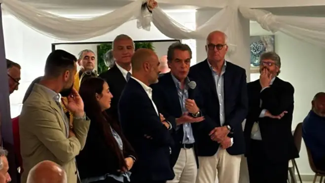 Fiumicino, presentato il candidato alle europee di FdI Francesco Carducci
