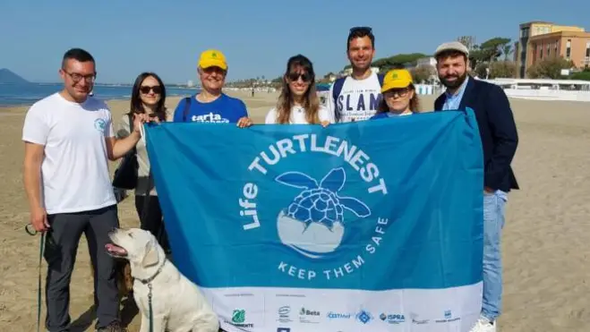 Terracina, al via la campagna “Occhio alle Tracce” in difesa delle tartarughe