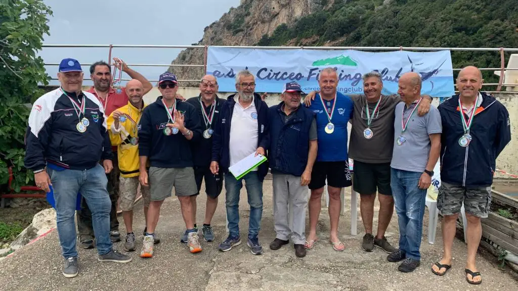 Al Circeo la prima prova del campionato provinciale di traina costiera