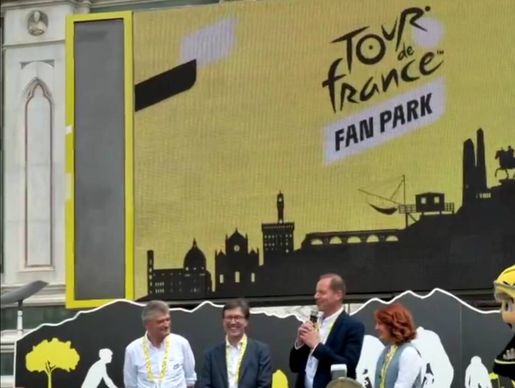 FOTO PARTENZA TOUR DE FRANCE 2024 - Foto Fotogramma Video Tour de France 2024