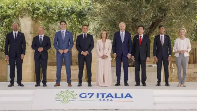 Al via il G7 in Italia: Meloni accoglie i leader del mondo – Fotogallery