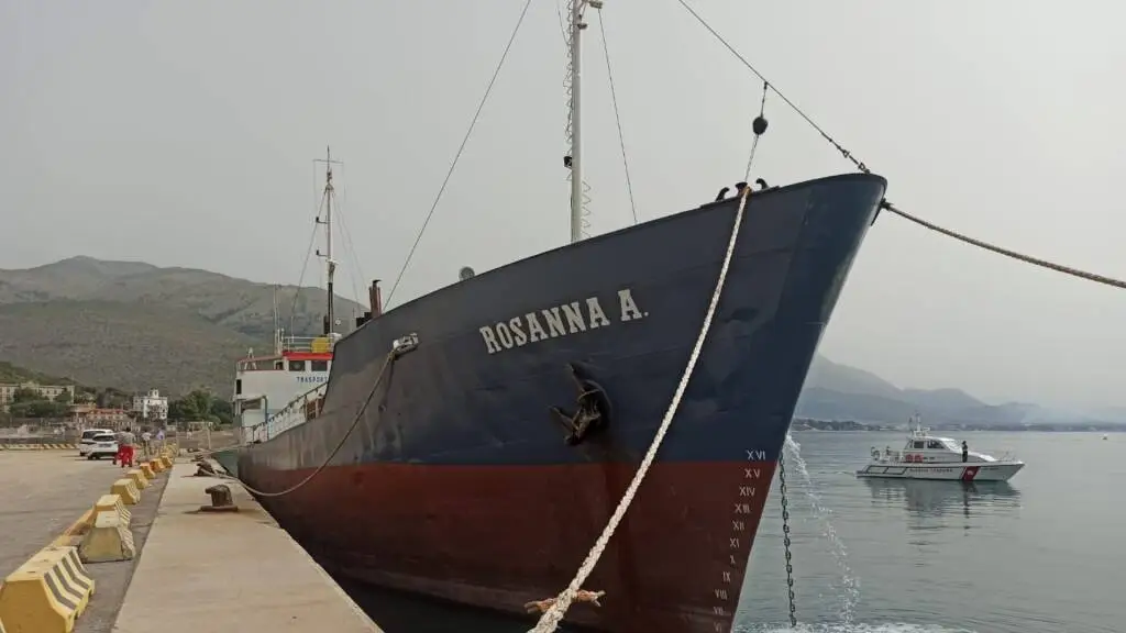 Incendio al porto di Gaeta…ma è solo un’esercitazione