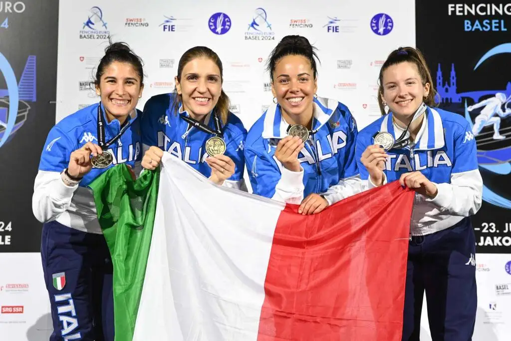 Europei di Scherma 2024, è Dream Team Italia: il Fioretto Femminile a Squadre trionfa a Basilea