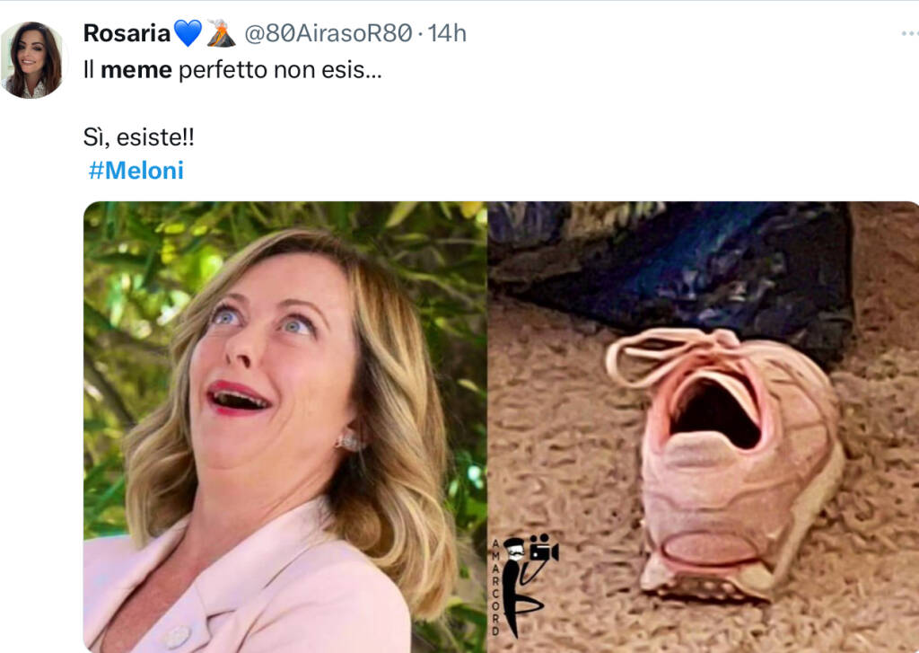 Fotogallery - Meloni al G7 bersaglio del web: i meme più divertenti