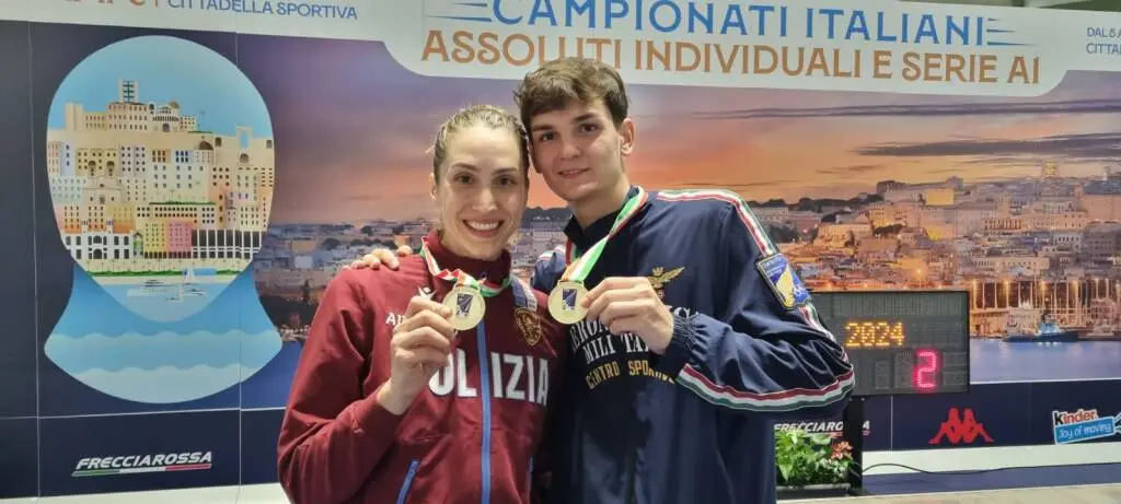 Assoluti di Scherma 2024, Piatti e Rizzi campioni italiani individuali di spada