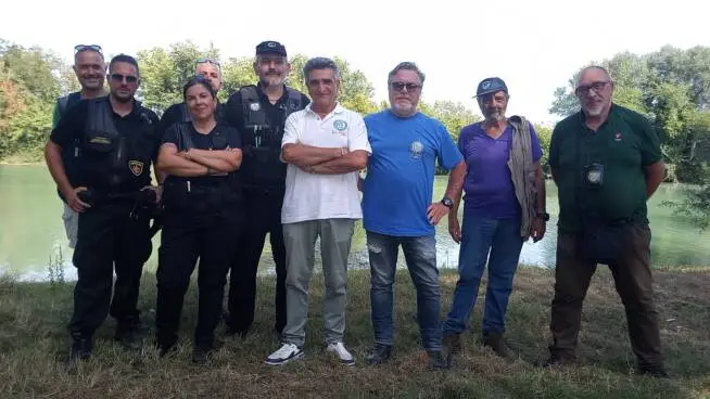 Contro la pesca illegale, le guardie Fipsas di Latina arrivano in supporto ai colleghi di Roma