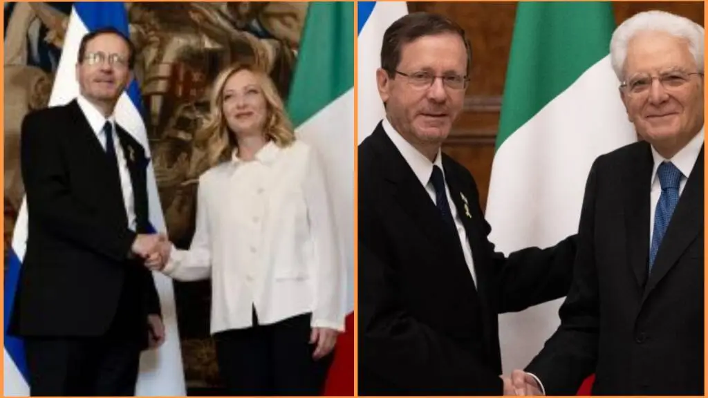 “Herzog not welcome”: Roma si blinda per la visita del presidente israeliano