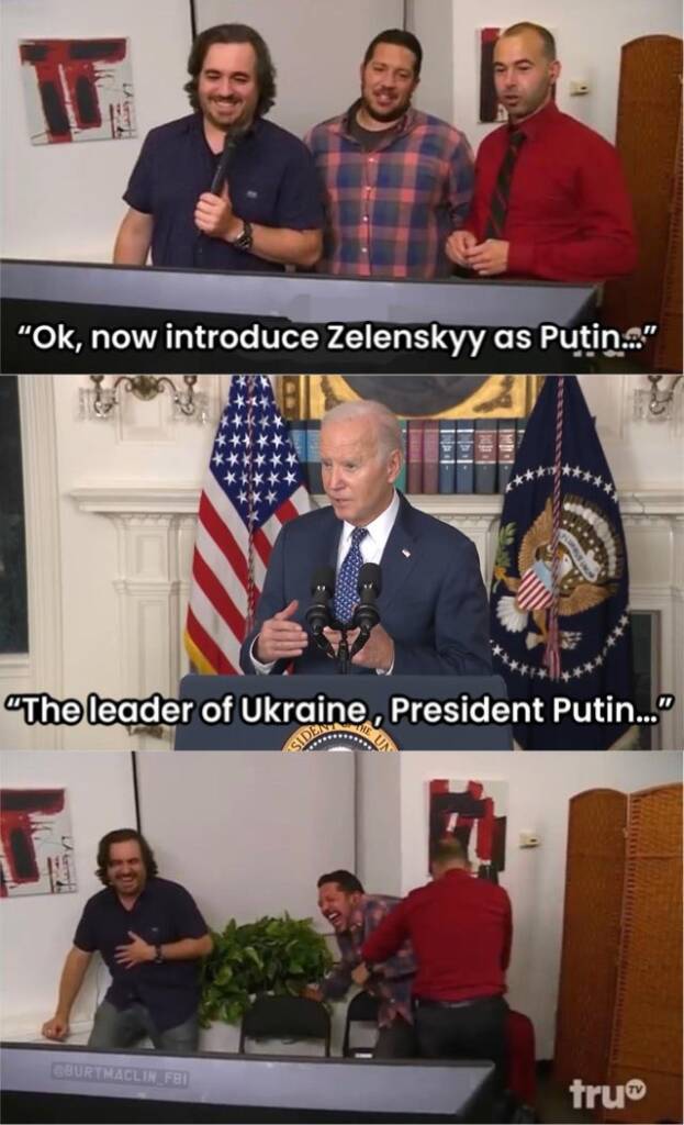 "Vi presento il presidente dell'Ucraina, Putin": la gaffe di Biden fa il giro del web