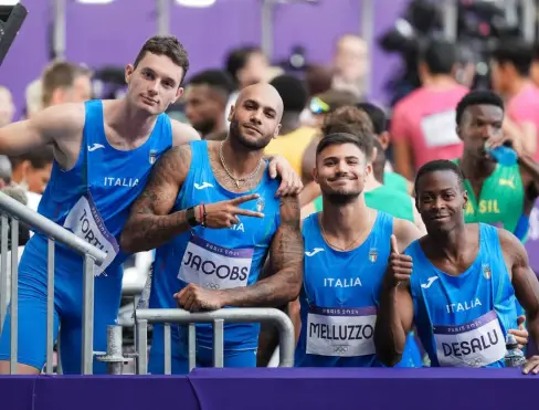 Parigi 2024, la 4×100 maschile in finale allo Stade de France. Nella ritmica Raffaeli punta al podio