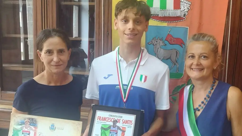 Atletica: Francesco De Santis, di Cerveteri, parte per i Mondiali in Perù