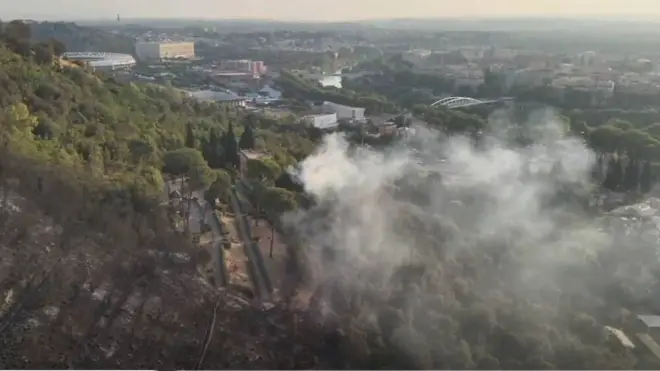 Incendio a Monte Mario, Rocca: “Impegnati al massimo per garantire la sicurezza dei cittadini”