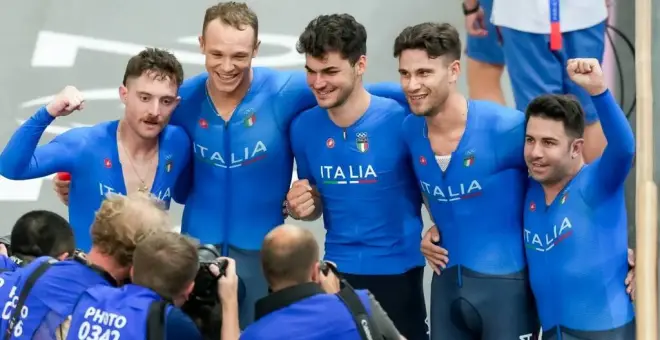 Parigi 2024, l’Italia Maschile dell’Inseguimento a Squadre conquista il bronzo