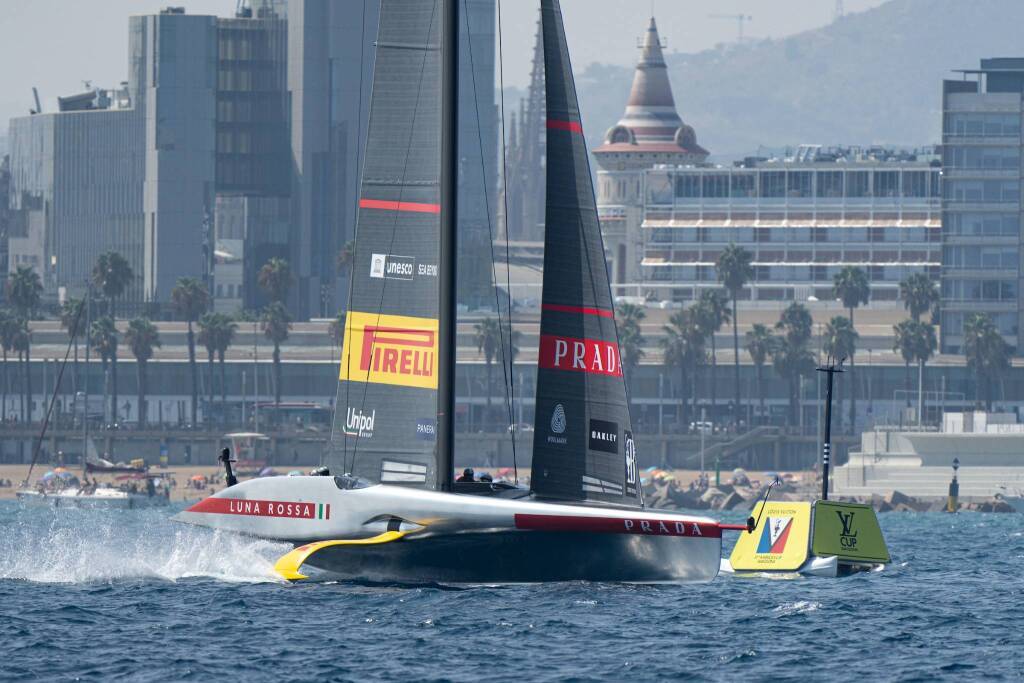 Luna Rossa Foto Luna Rossa Prada Pirelli Team - 	Ian Roman / America's Cup