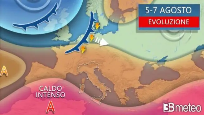 Meteo lunedì, Italia tra sole e sporadici temporali