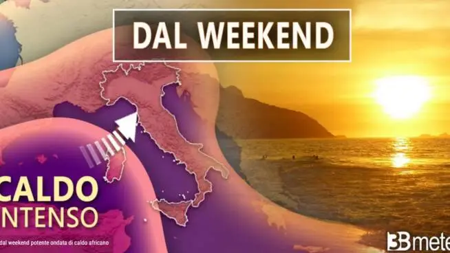 Meteo weekend, possibile qualche sporadico annuvolamento