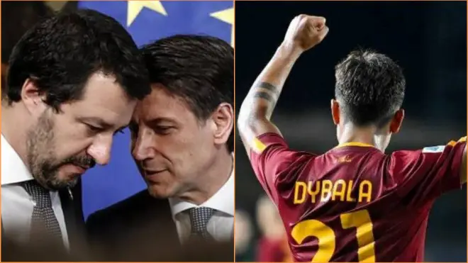 Il rifiuto di Dybala unisce anche i politici: ecco i complimenti di Conte e Salvini