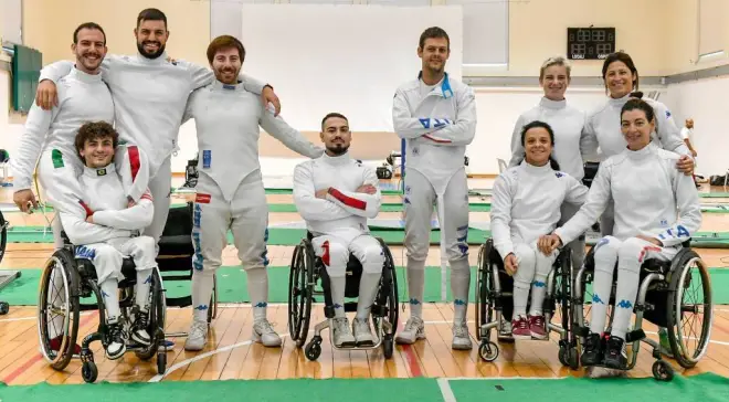 Paralimpiadi di Parigi 2024, l’Italscherma all’ultimo raduno. Giordan di Fiumicino in gara il 3 settembre