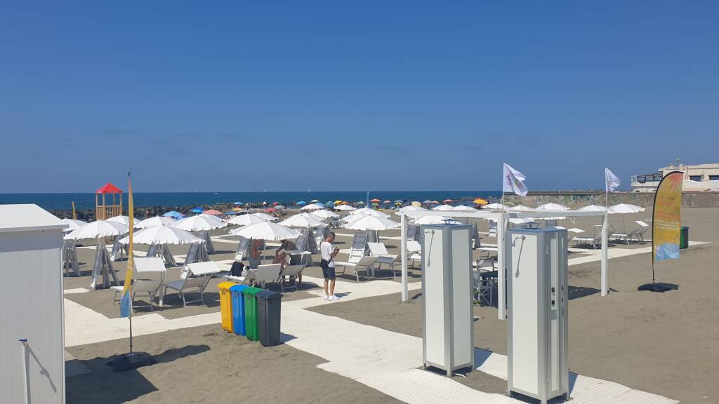 Spiaggia inclusiva Fiumicino