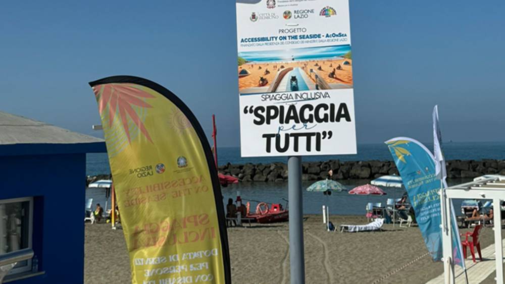 Spiaggia inclusiva Fiumicino