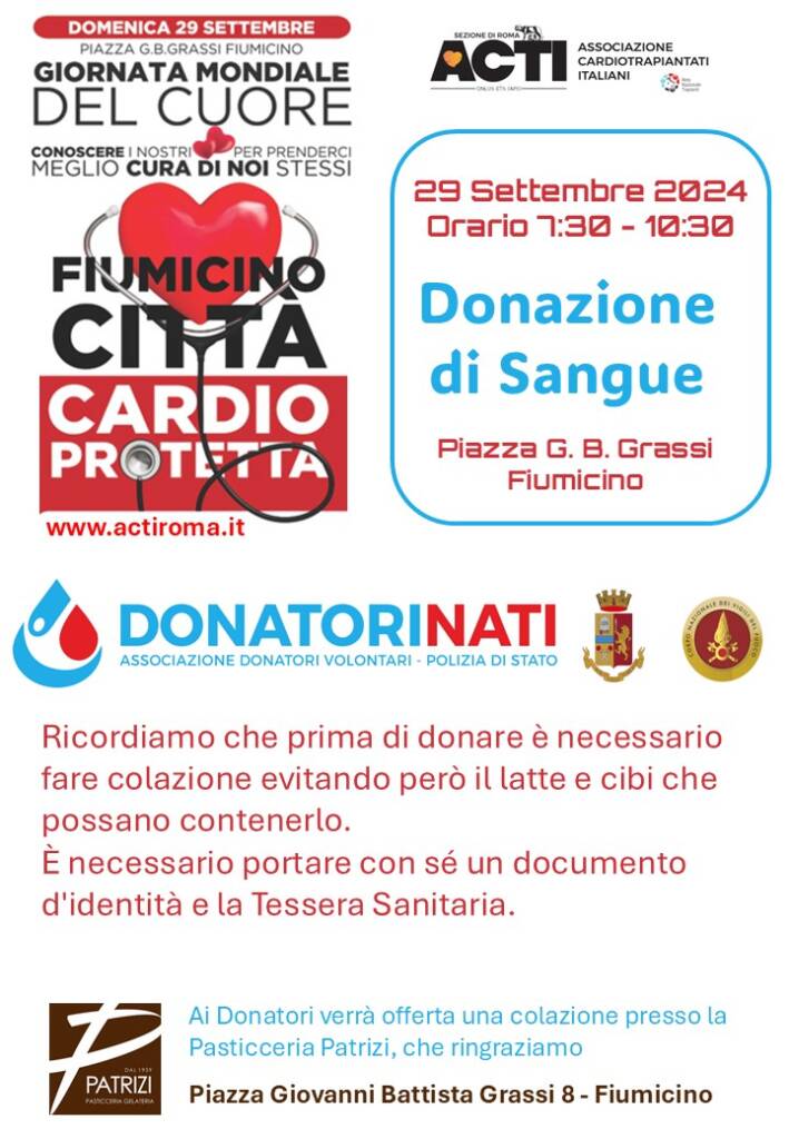 donazione sangue