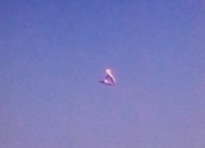 L'Ufo avvistato in pieno giorno il 25 ottobre in zona Spinaceto Tre Pini