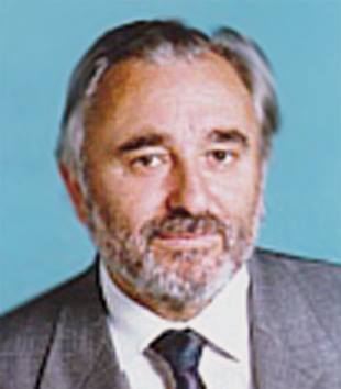 La foto di Vittorio Parola sul tesserino da senatore della Repubblica