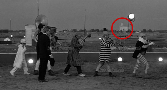 1963, film 8 e mezzo: nel cerchio Tor San Michele