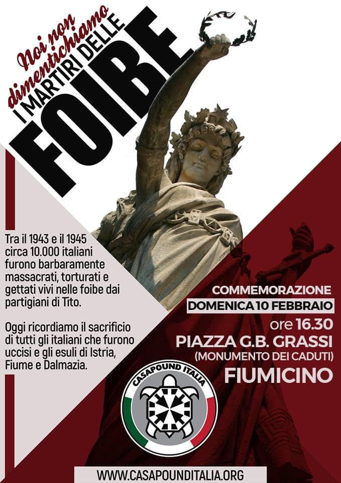 casapound foibe