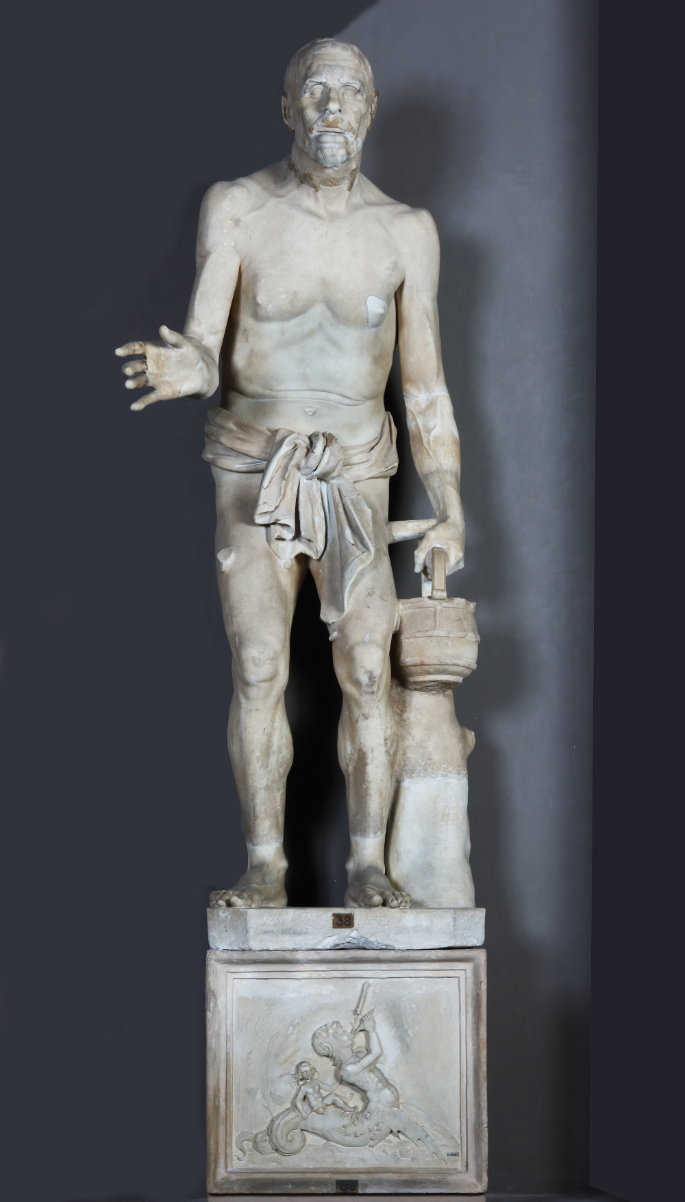statua pescatore di anzio musei vaticani