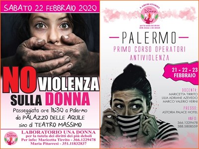 corteo antiviolenza Palermo