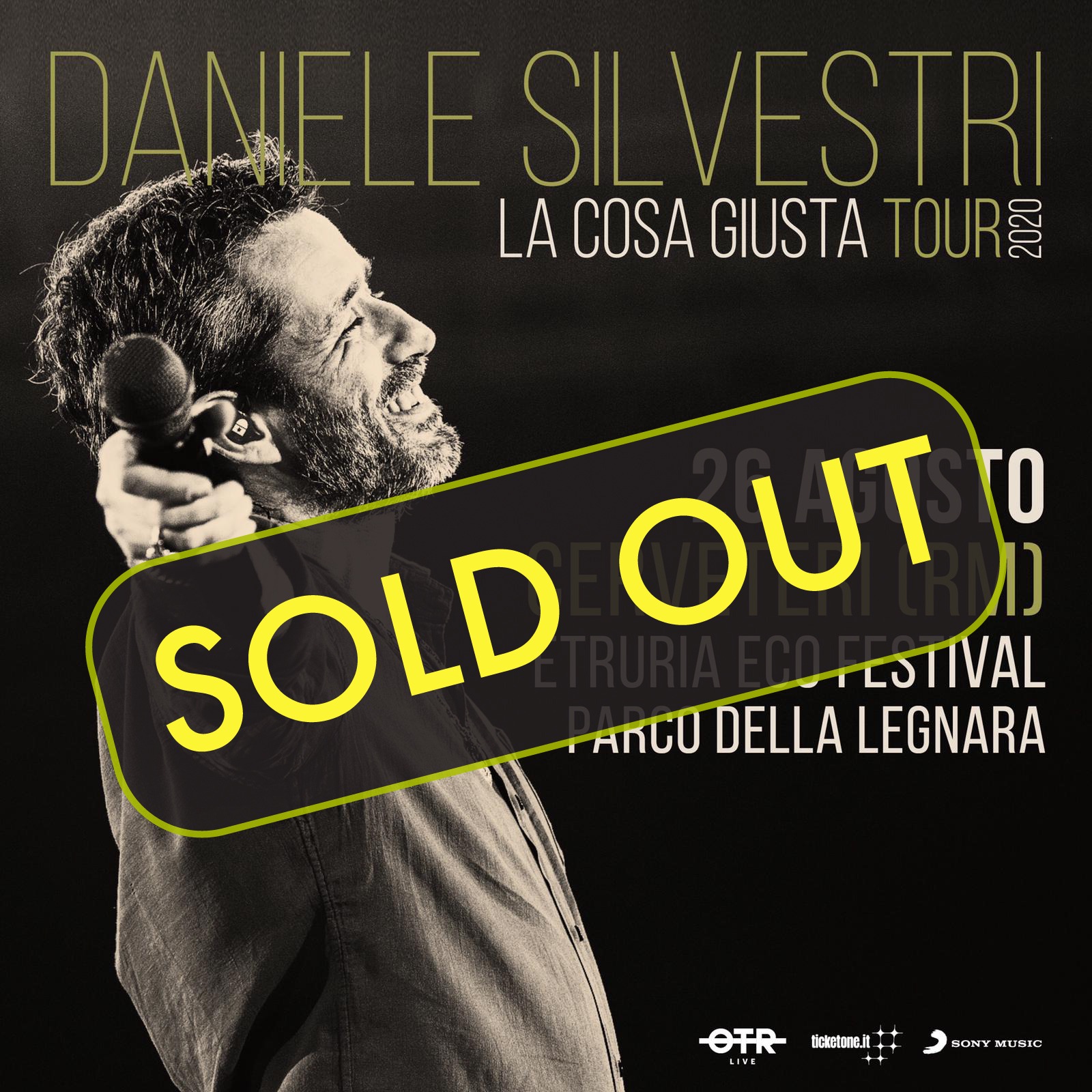 Daniele Silvestri concerto sold out